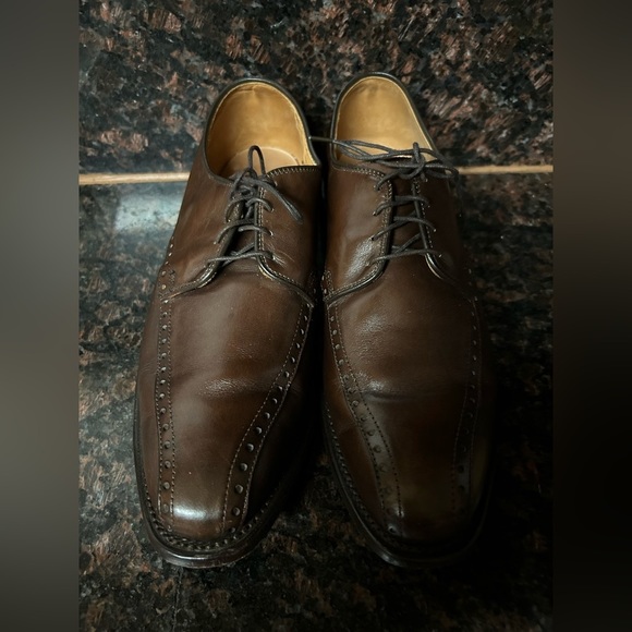 Allen Edmonds Wendell Dress Shoes Derby Brogue Made in the USA size 8 main image 8